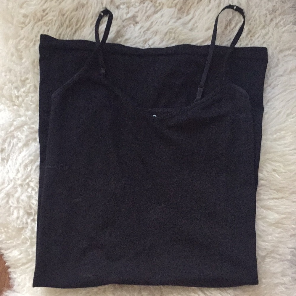 Free people black slip dress